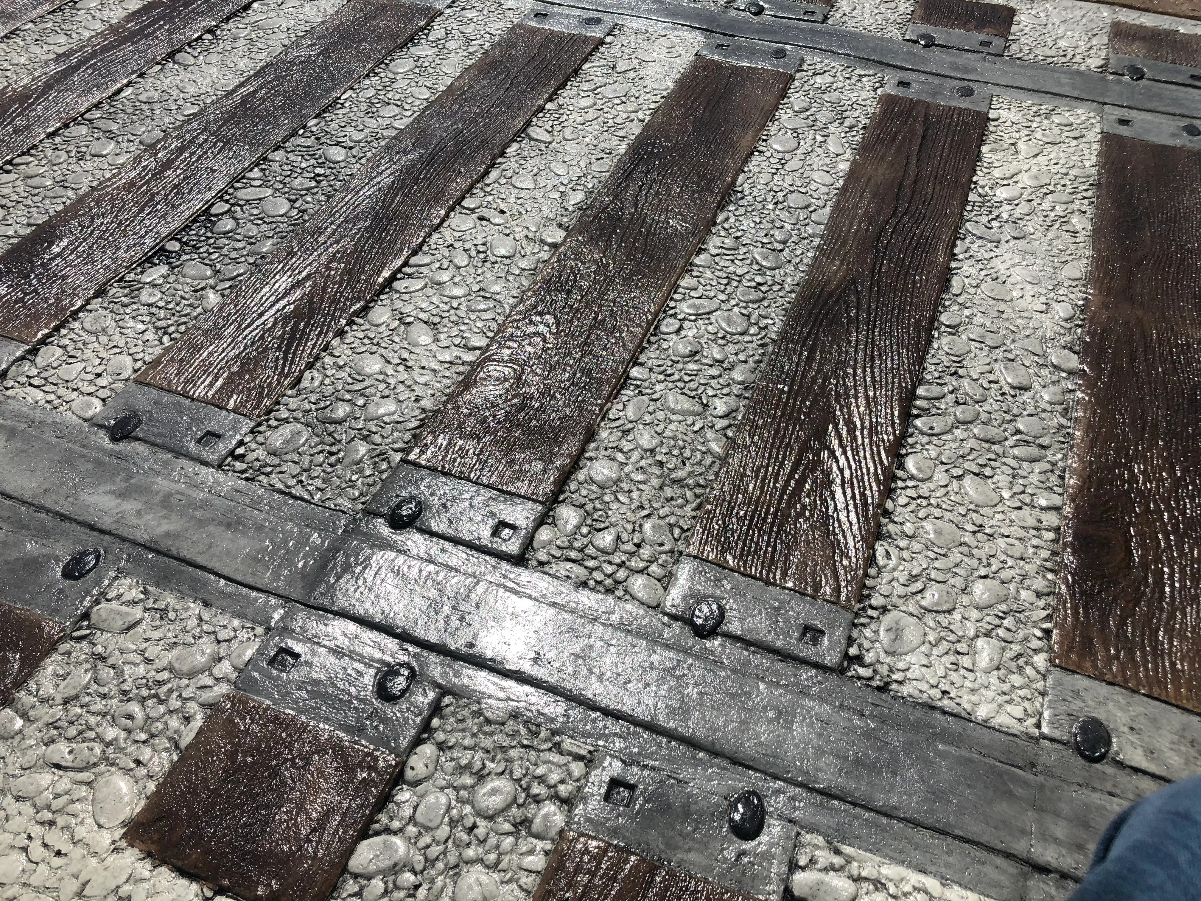 Decorative concrete flatwork in Valparaiso IN